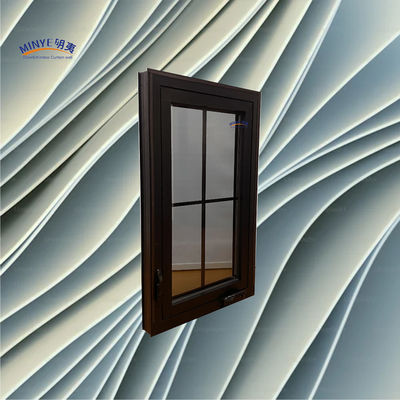 Moderne thermische doorbraak aluminium ruit met gespleten strook dubbel gehard glas