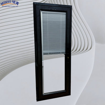 Persoonlijke grootte Aluminium Front Entry Franse Casement deuren voor huis interieur glas