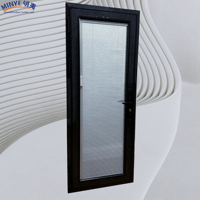 Persoonlijke grootte Aluminium Front Entry Franse Casement deuren voor huis interieur glas