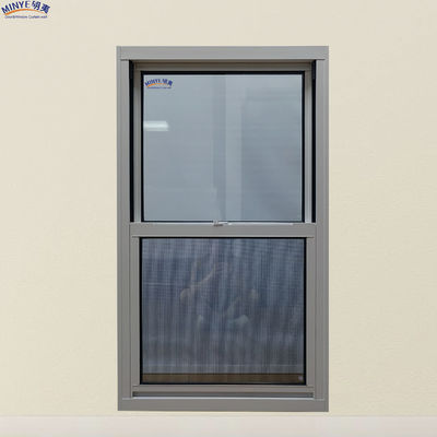 Dubbelgehard glas met aluminiumprofiel dubbelhangend venster voor wind- en warmte-isolatie