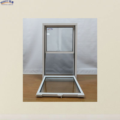 Dubbelgehard glas met aluminiumprofiel dubbelhangend venster voor wind- en warmte-isolatie