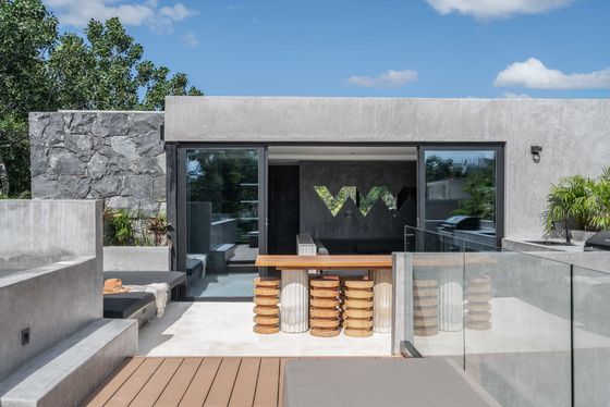 Waterdichte stacker deur voor huis patio ontwerp warmte-isolatie geluiddichte energiebesparing