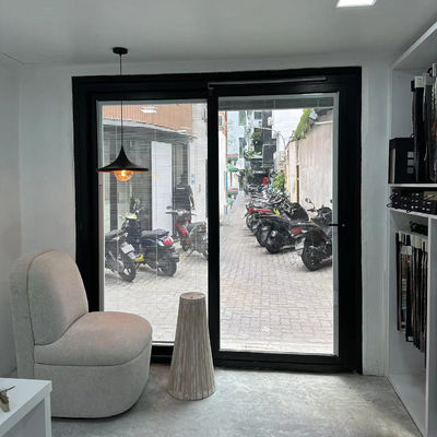 Waterdichte stacker deur voor huis patio ontwerp warmte-isolatie geluiddichte energiebesparing