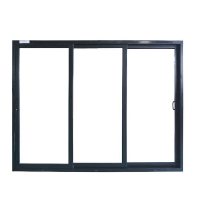 Aluminium schuifdeur op maat Kleur Dubbel gehard glas en uitstekende isolatie