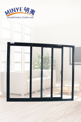 Aluminium schuifdeur op maat Kleur Dubbel gehard glas en uitstekende isolatie