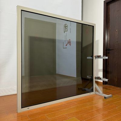 Aluminium legering gelamineerd glas Frans venster voor warmte-isolatie en waterbestendigheid