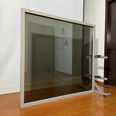 Aluminium legering gelamineerd glas Frans venster voor warmte-isolatie en waterbestendigheid