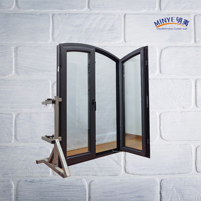Ontwerp in Europese stijl met thermische breuk Aluminium ruit met dubbelgehard glas
