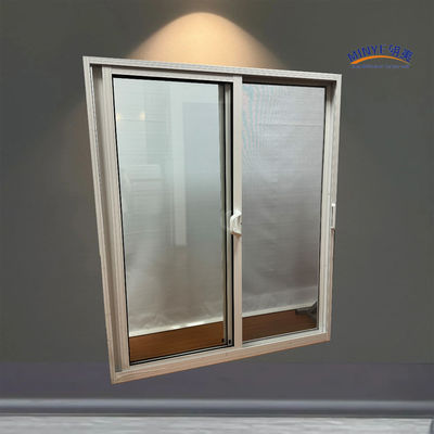 Chinese hardware aluminium schuifdeur met dubbelgehard glas en glasvezel scherm