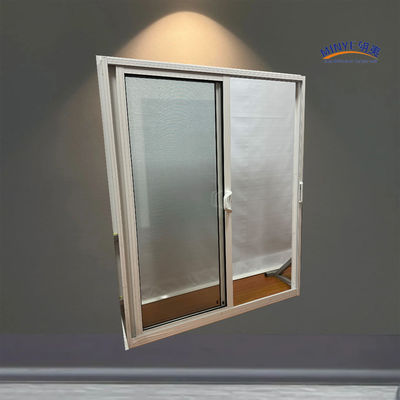 Chinese hardware aluminium schuifdeur met dubbelgehard glas en glasvezel scherm