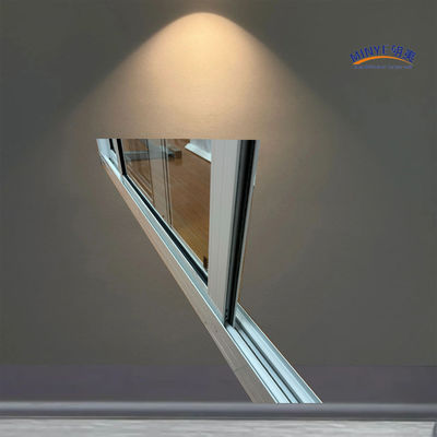 Chinese hardware aluminium schuifdeur met dubbelgehard glas en glasvezel scherm