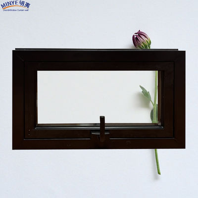 Op maat gemaakte villa Buiten Double Glazed Awning Windows met aluminium frame