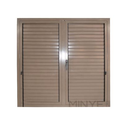 Afklapbaar scherm Louvre Aluminiumluik Niet-thermisch doorbreken Aluminium legering Casement Venster