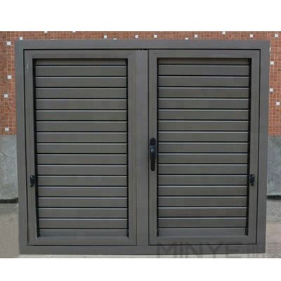 Afklapbaar scherm Louvre Aluminiumluik Niet-thermisch doorbreken Aluminium legering Casement Venster