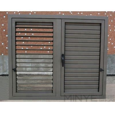 Afklapbaar scherm Louvre Aluminiumluik Niet-thermisch doorbreken Aluminium legering Casement Venster