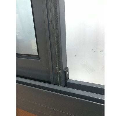 77-serie Dubbelglazen aluminium schuifvenster met horizontale opening en materialen