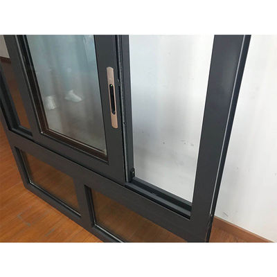 77-serie Dubbelglazen aluminium schuifvenster met horizontale opening en materialen