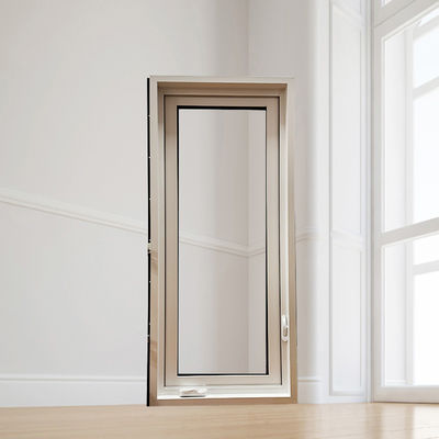Zwart-wit American Casement Window met Aluminium Frame Customisable OEM