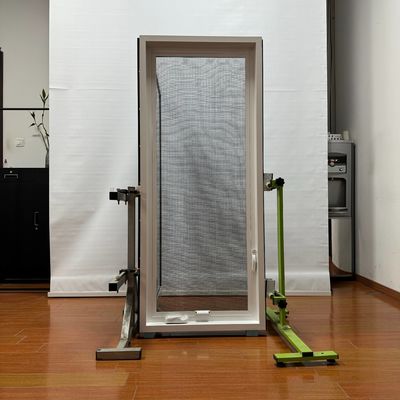 Zwart-wit American Casement Window met Aluminium Frame Customisable OEM