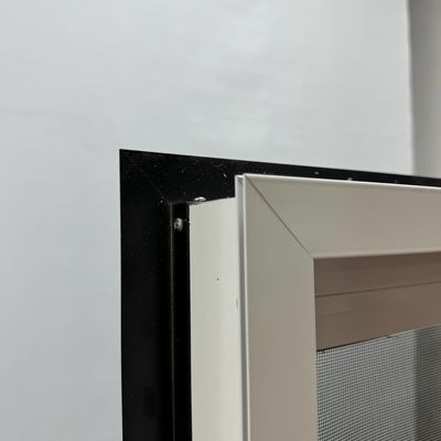 Zwart-wit American Casement Window met Aluminium Frame Customisable OEM