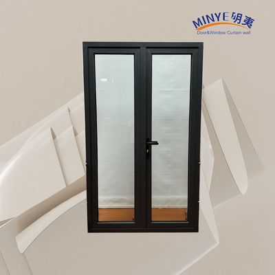 Gepersonaliseerde Kleur Aluminium legering Casement deur Sterk windweerstand en warmte-isolatie
