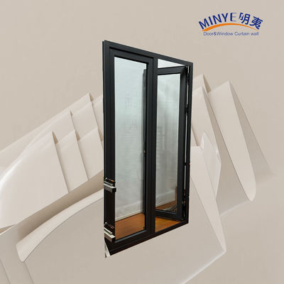 Gepersonaliseerde Kleur Aluminium legering Casement deur Sterk windweerstand en warmte-isolatie