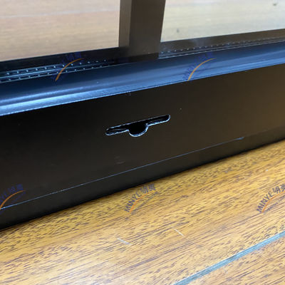 Gepersonaliseerde kleuren Thermal Break Aluminium Vaste venster met hoge sterkte en modern ontwerp