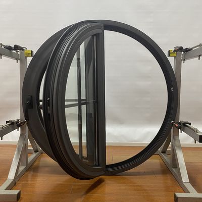 Op maat gemaakte aluminium ronde ruiten met een goede windweerstand en hoge sterkte