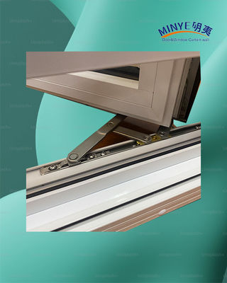 Bedroom Thermal Break Aluminium Casement Venster met goede windweerstand en dubbel glas