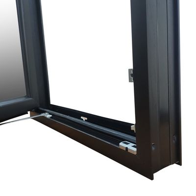 Hoge sterkte aluminium kantel-draaivenster met goede windweerstand en modern ontwerp