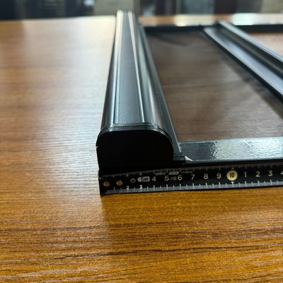 Moderne design aluminium rol glasvezel vliegscherm venster met goede windweerstand
