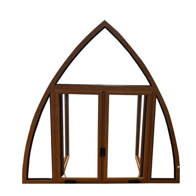 Moderne design Winddicht Aluminium Aluminium Frame Verticaal Swing Opening Window voor de markt