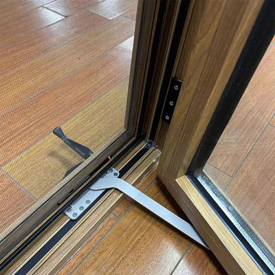 Moderne design Winddicht Aluminium Aluminium Frame Verticaal Swing Opening Window voor de markt
