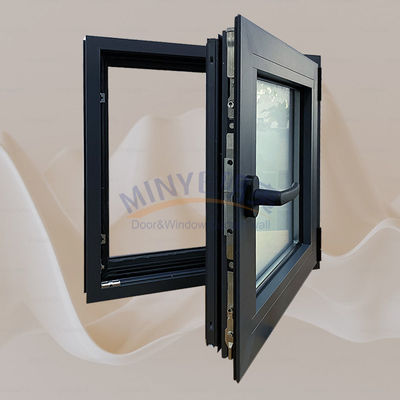Thermal Break Aluminium Tilt Turn Window Op maat gemaakt voor hoge sterkte en goede afdichting