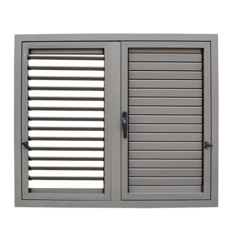 1.0mm-1.4mm Profieldikte Duitsland Aluminium Luwer Venster met Roller Shutter Door