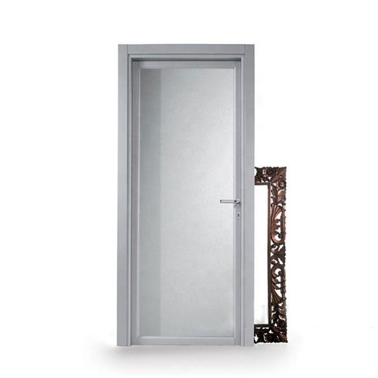 Modern Design Aluminium Badkamer Glazen Deur met Toughed Frosted Glass OEM/ODM Beschikbaar