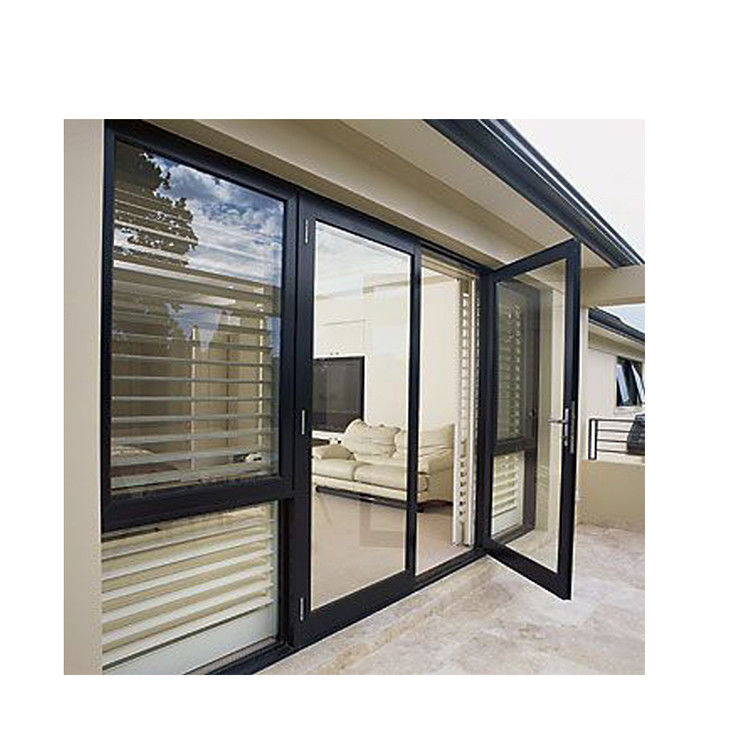 1.4mm Profieldikte Thermal Break Aluminium Casement deur voor in de Australische stijl