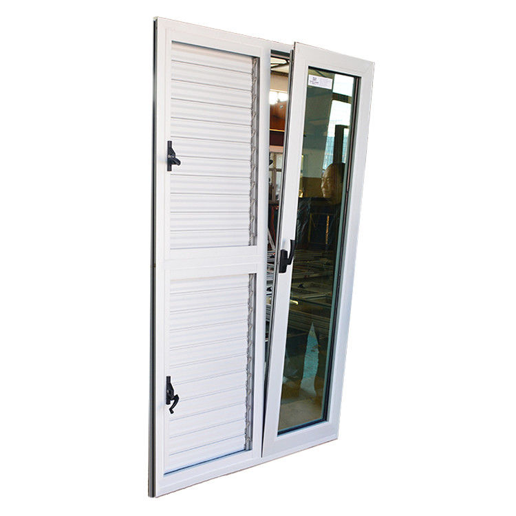 Tilt Turn Function PVC Plastic Interieur Geboogde toegangsdeur voor veiligheid