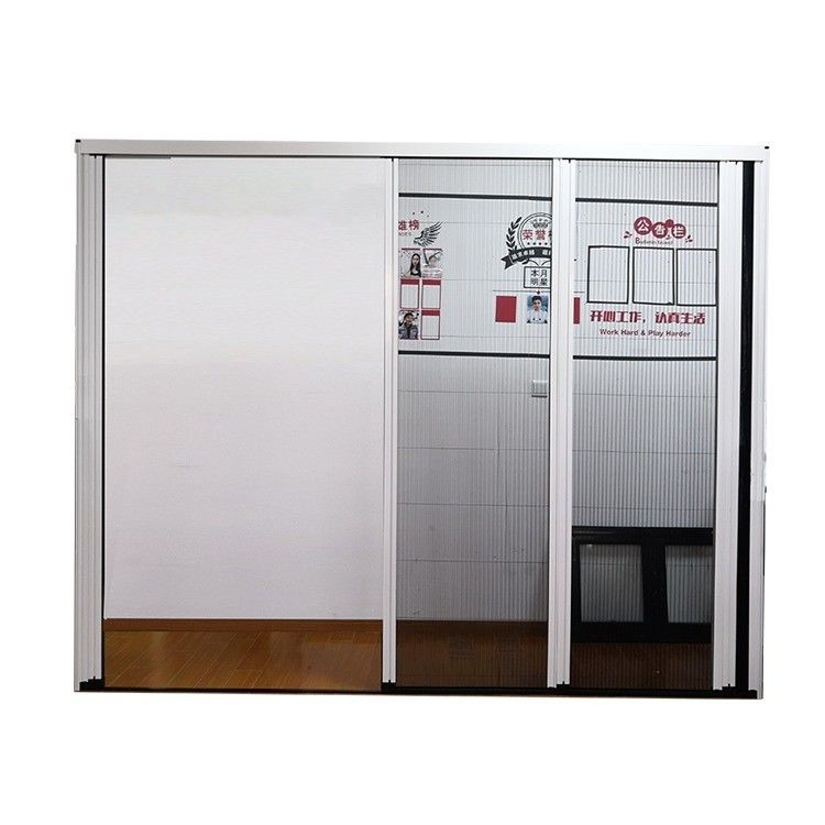 Groen aluminium raam muggen geplete mesh vouwbare scherm deur voor modern design