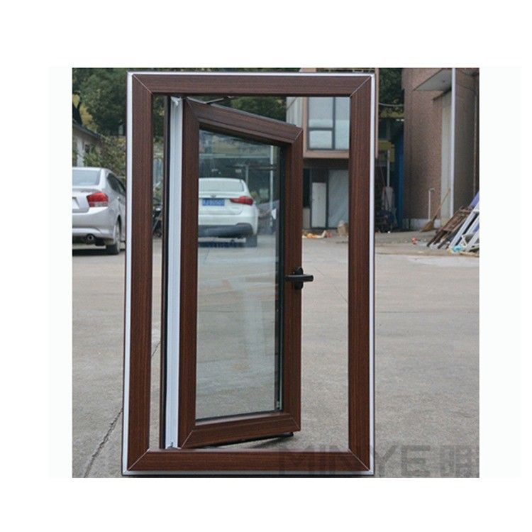 Dubai Entry PVC-deuren met glasvezel-schermnetmateriaal en EPDM-rubberstrook