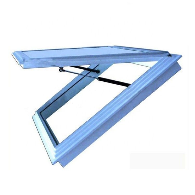Chinese top hardware dubbel geglazuurd glas aluminium dak top venster voor energie appartement