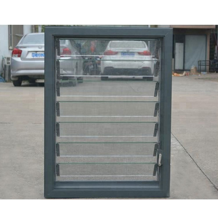 Buitengewone horizontale glazen rolluiken met aangepaste grootte en langdurige prestaties