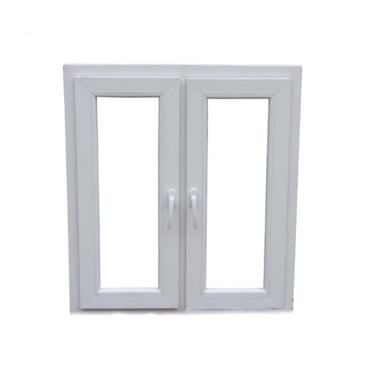 UPVC/PVC Casement Windows Design voor Toilet Windweerstand 3500pa Swing Open Style