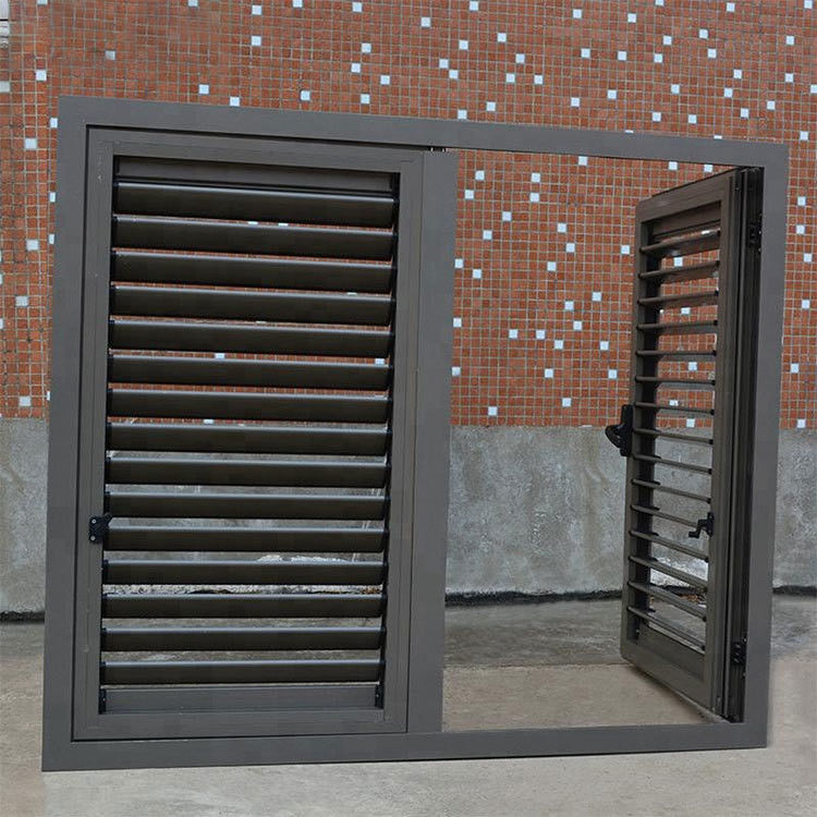 Ziekenhuis geluidsisolatie horizontale aluminium legering verplaatsbare luik luik elke kleur