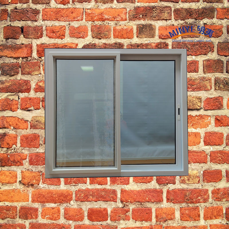 Moderne Louver UPVC schuifruimte met Low E glas dubbelkleurig en Duitse hardware