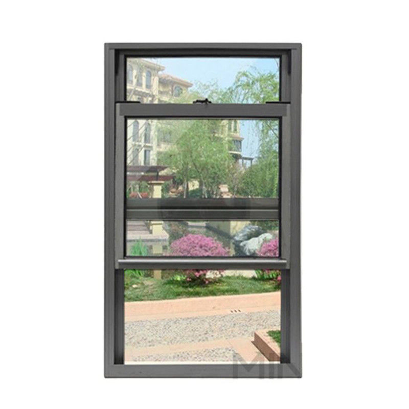 Single Hang Aluminium Window met 5mm 9A 5mm Glas Spec en 1.4mm Profieldikte