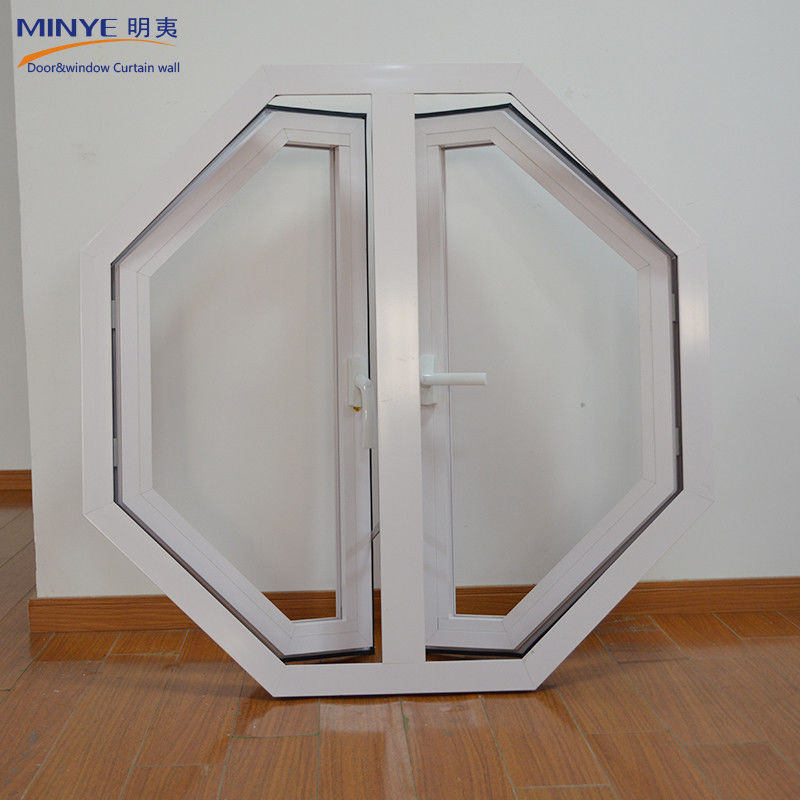 Aluminium legering Frame Octogon Shape Casement Frans raam voor verfijnd wonen