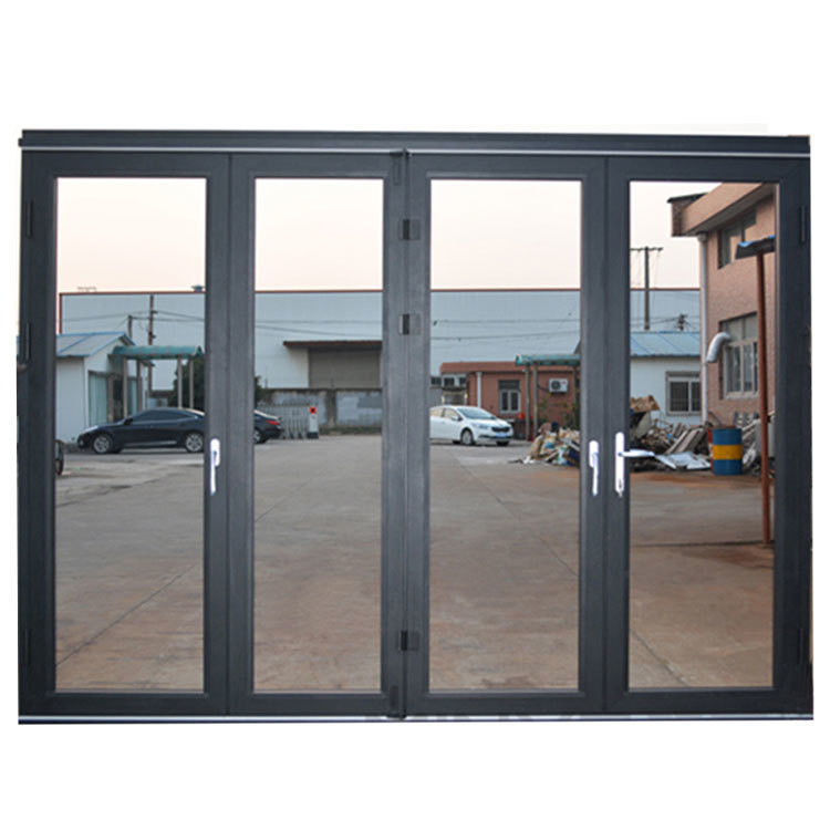 Duitsland Technoform isolatie band Afgerond Modern Ethiopië Buiten Aluminium vouwglas deur