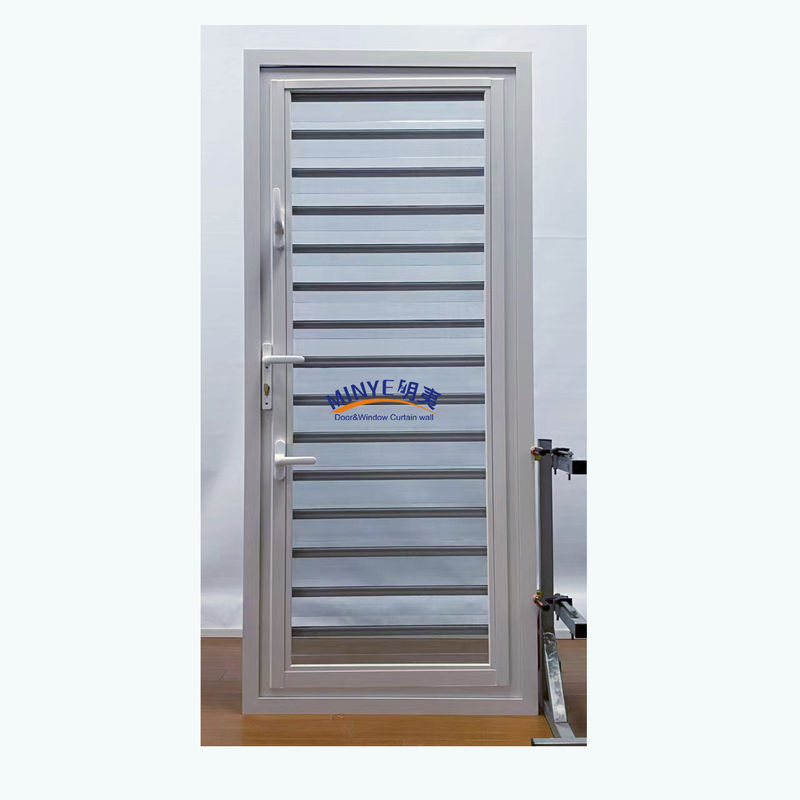 Buitenste stormbescherming Aluminiumluik Hoofdmateriaal Aluminium voor glazen deur