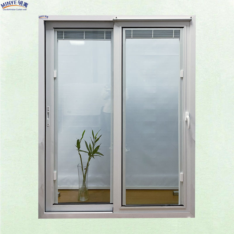 Gehard glas aluminium schuifdeur met gladde afwerking en laag-E coating in Shanghai
